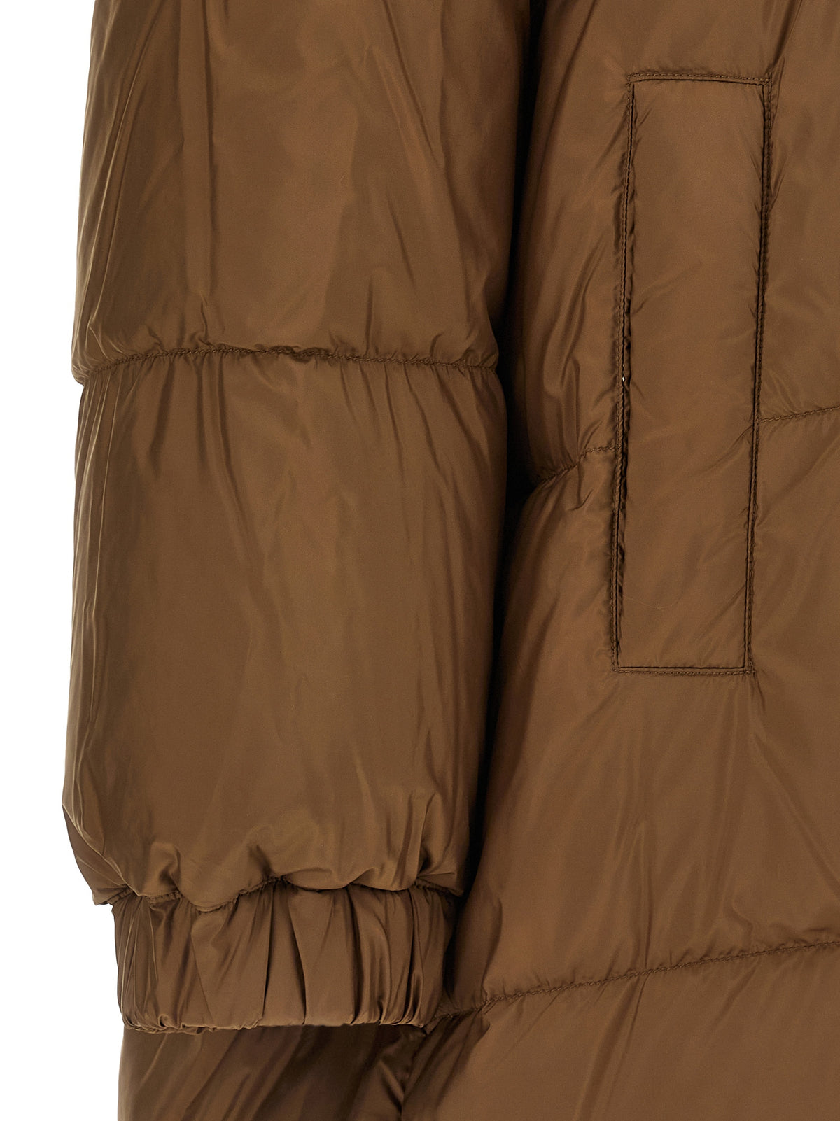 Max Mara Brown Polyester Parka
