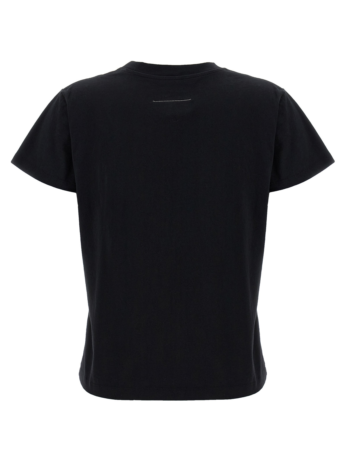 MM6 Maison Margiela Black Cotton T-Shirt