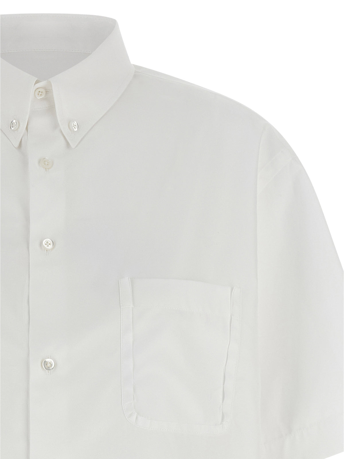 Maison Margiela White Cotton Blouse