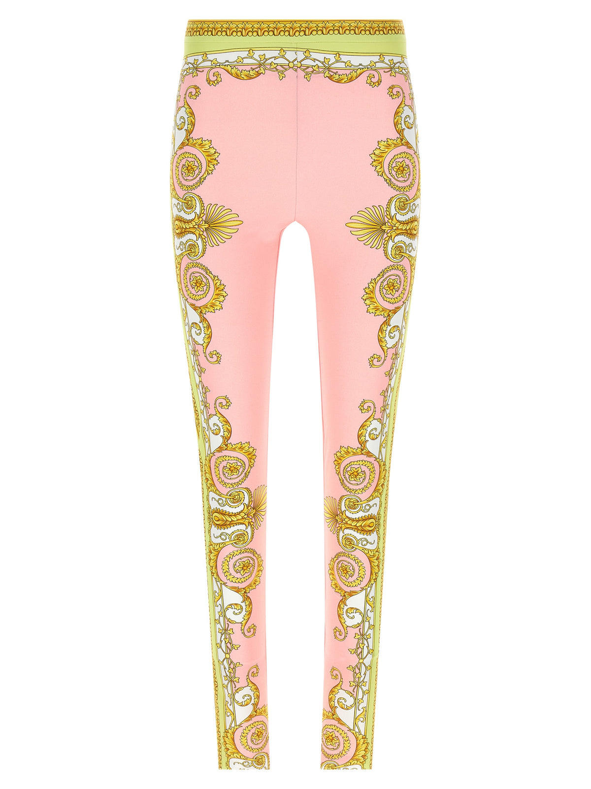 Versace Multicolor Nylon Leggings