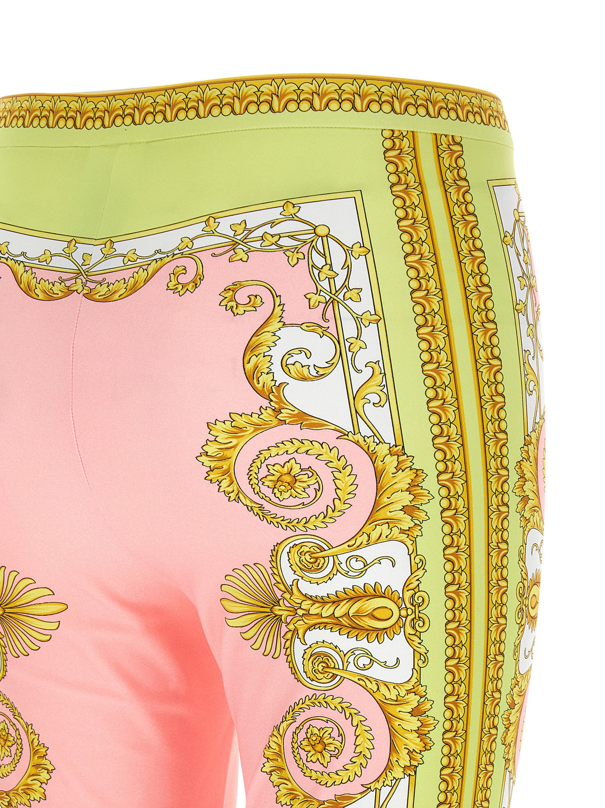 Versace Multicolor Nylon Leggings