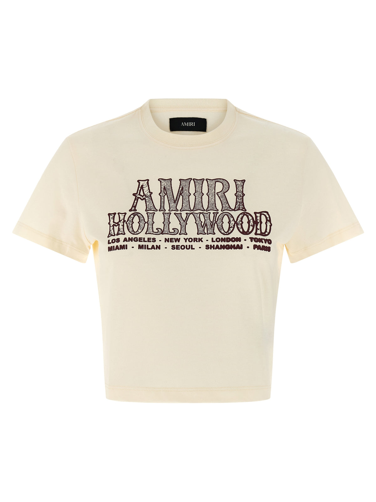 Amiri White Cotton T-Shirt