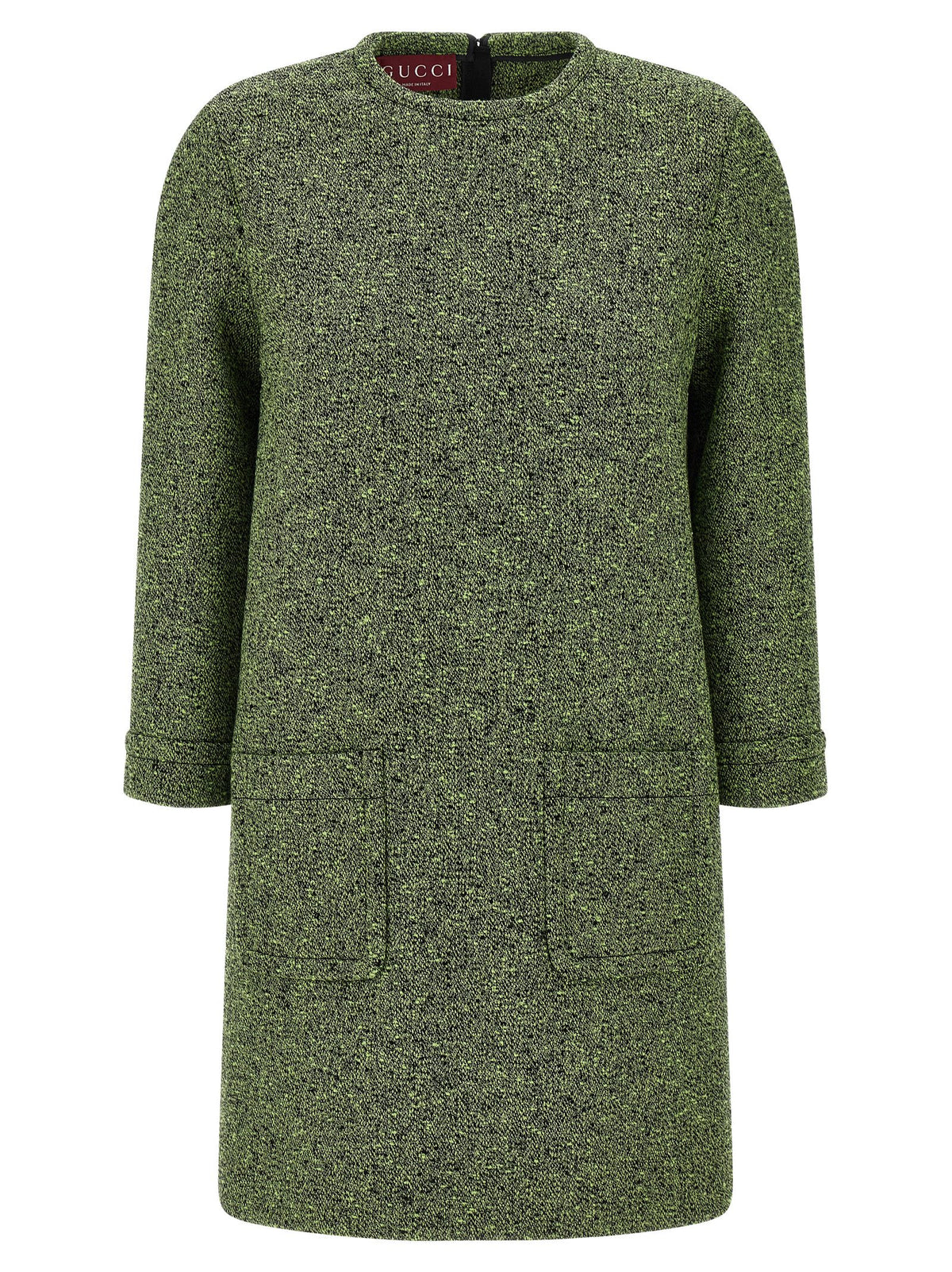 Gucci Bicolor Cotton Short Dress