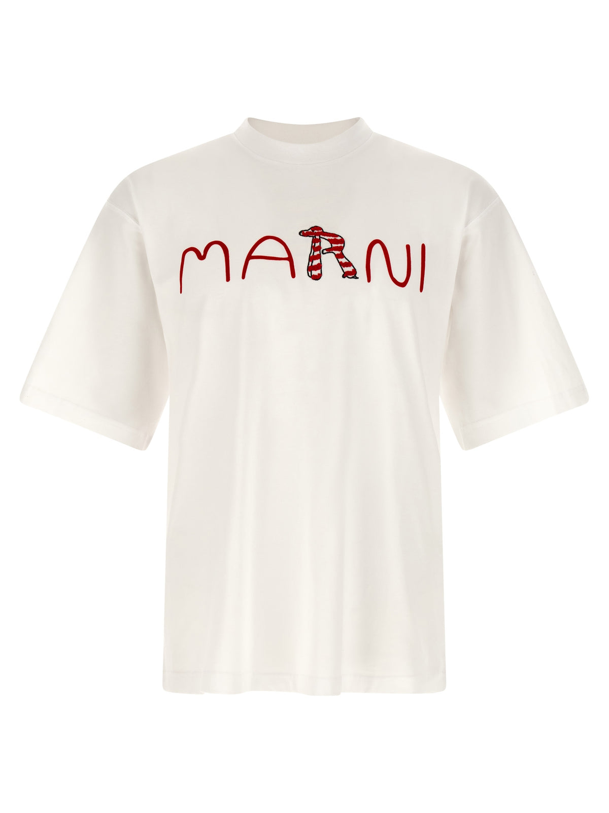 Marni White Cotton T-Shirt
