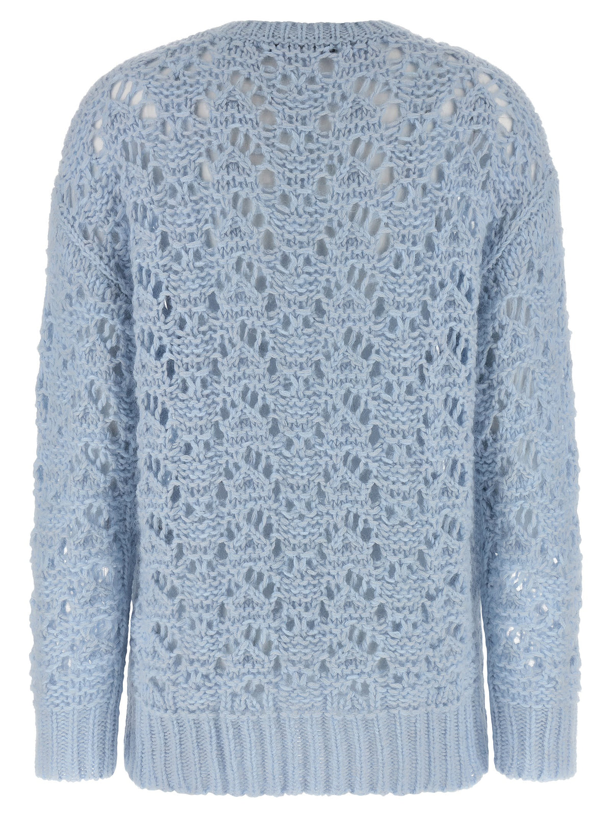 Fabiana Filippi Blue Virgin Wool Cardigan