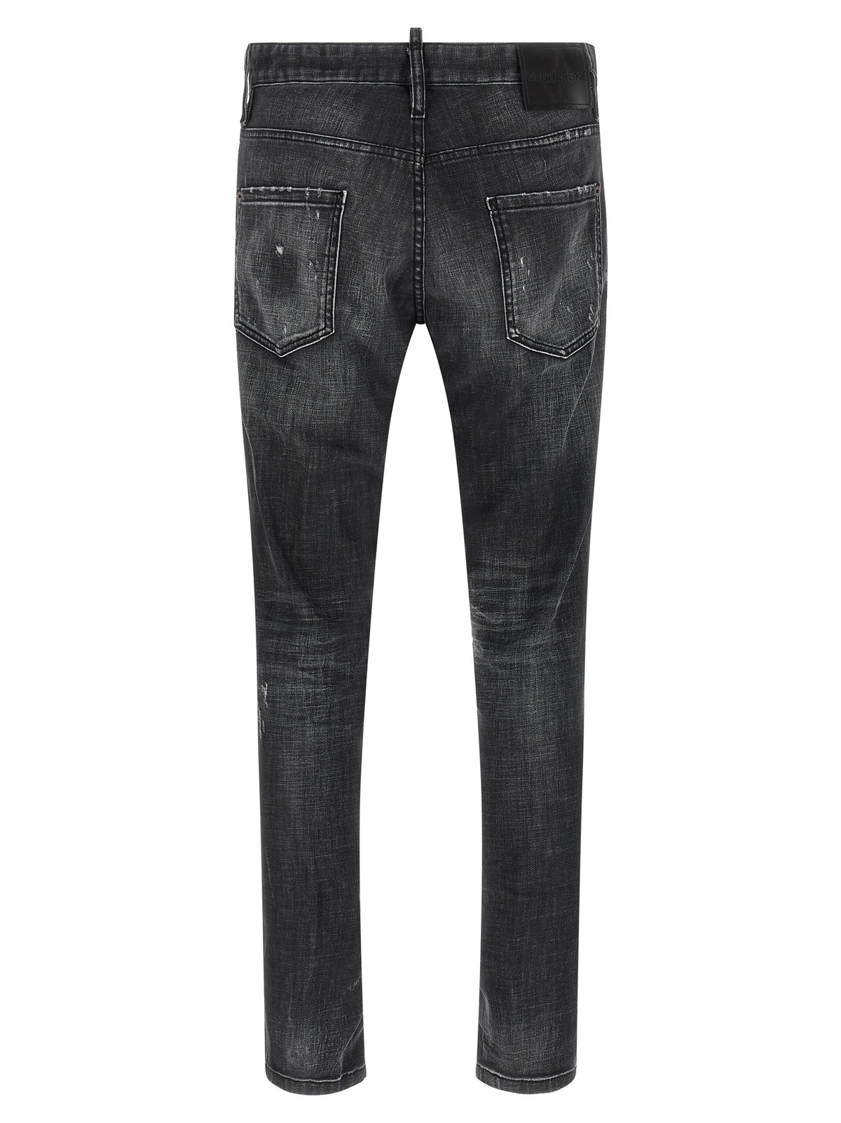 Dsquared² Black Cotton Jeans Denim