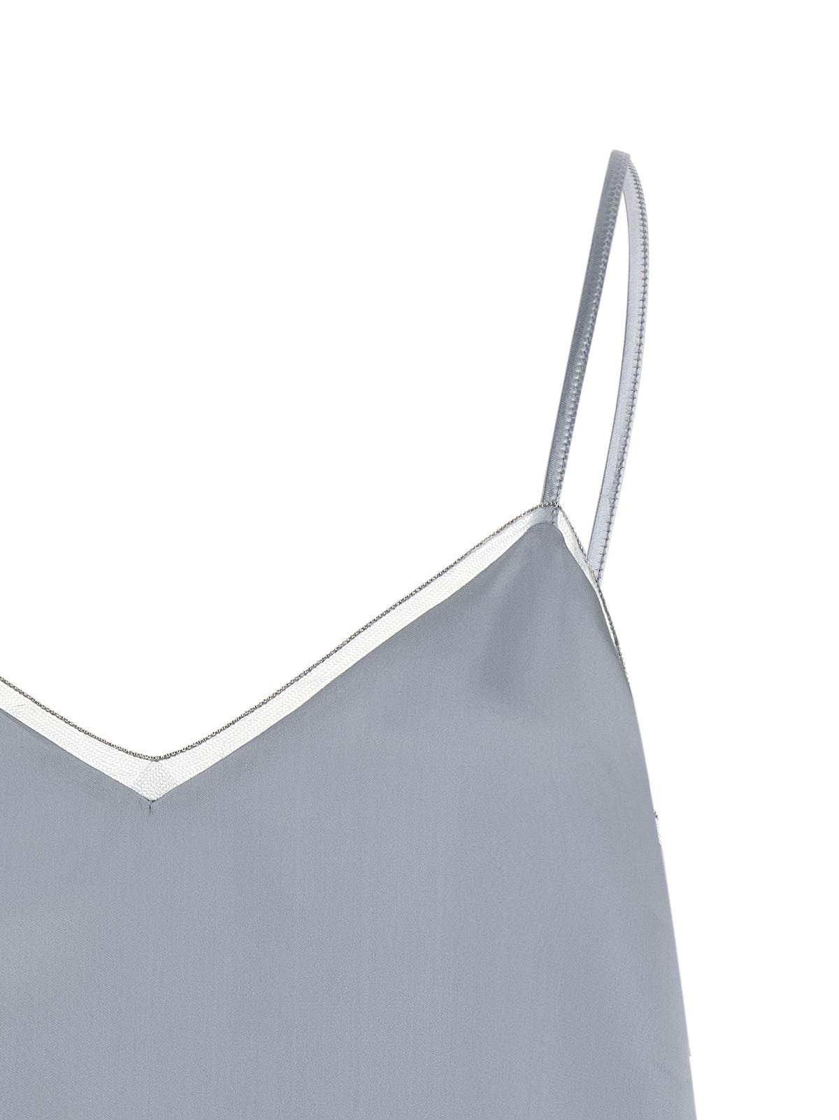 Fabiana Filippi Blue Viscose Tank Tops