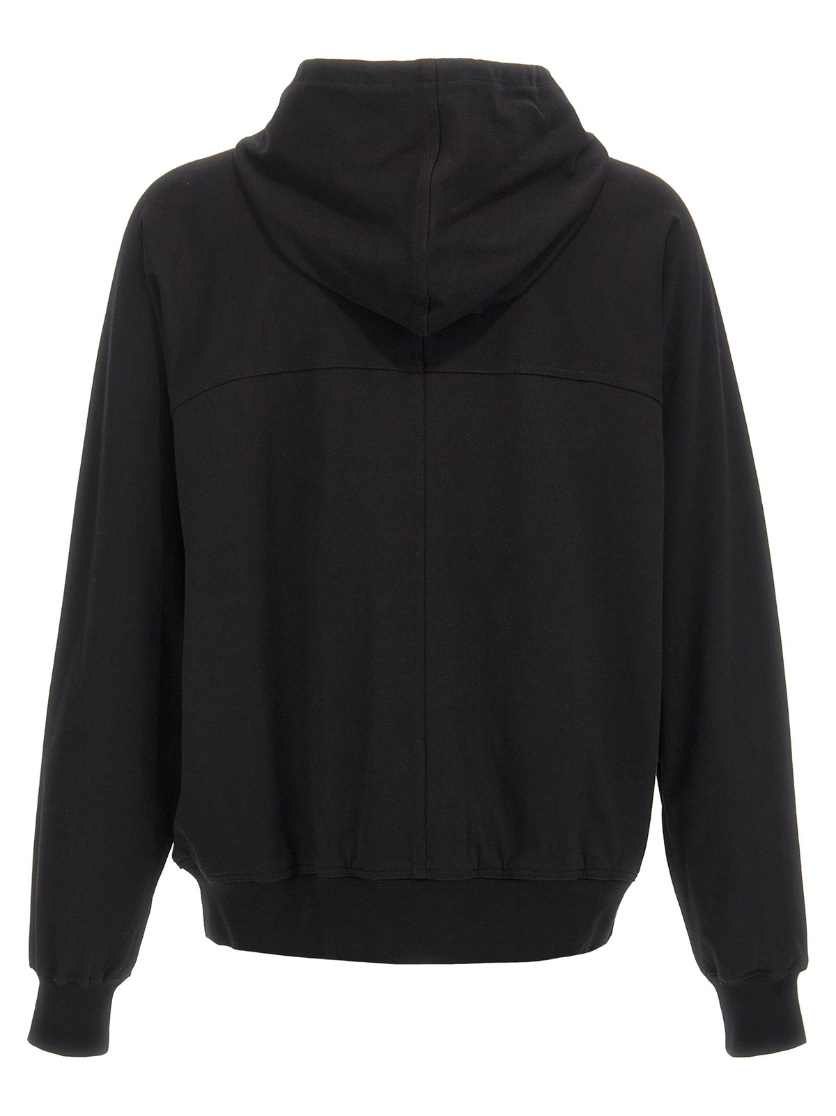 Rick Owens Black Cotton Sweatshirt