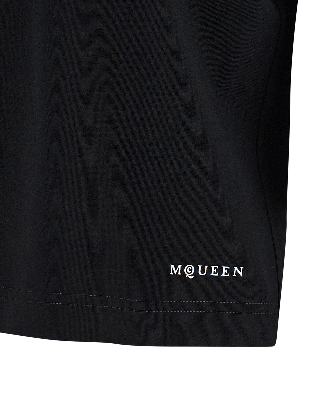 Alexander McQueen Bicolor Cotton T-Shirt