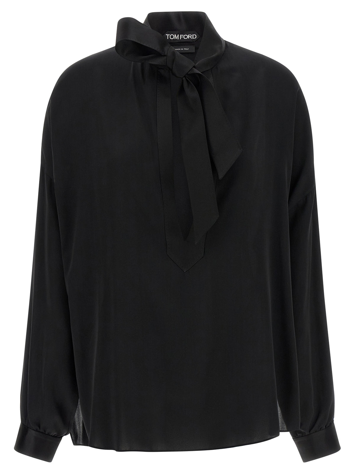 Tom Ford Black Silk Blouse