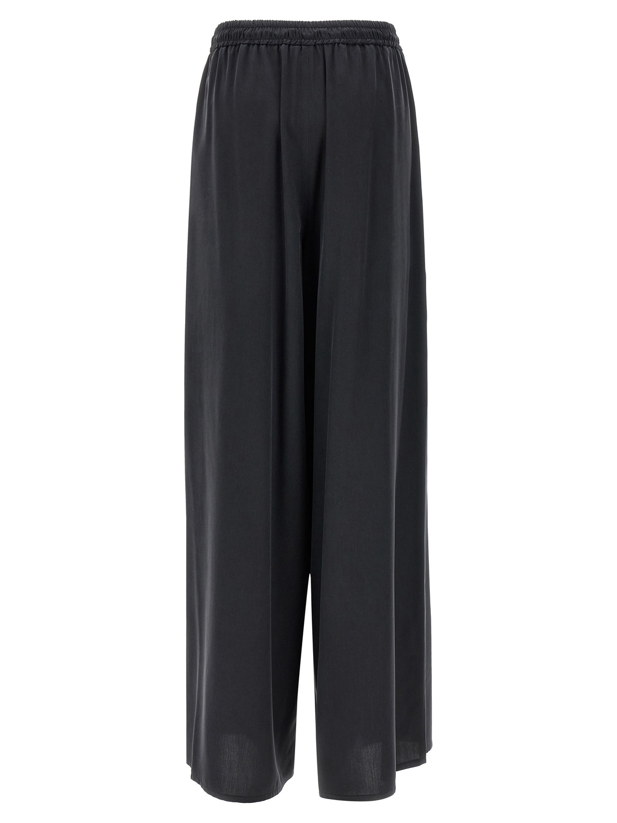 Max Mara Blue Silk Casual Pants