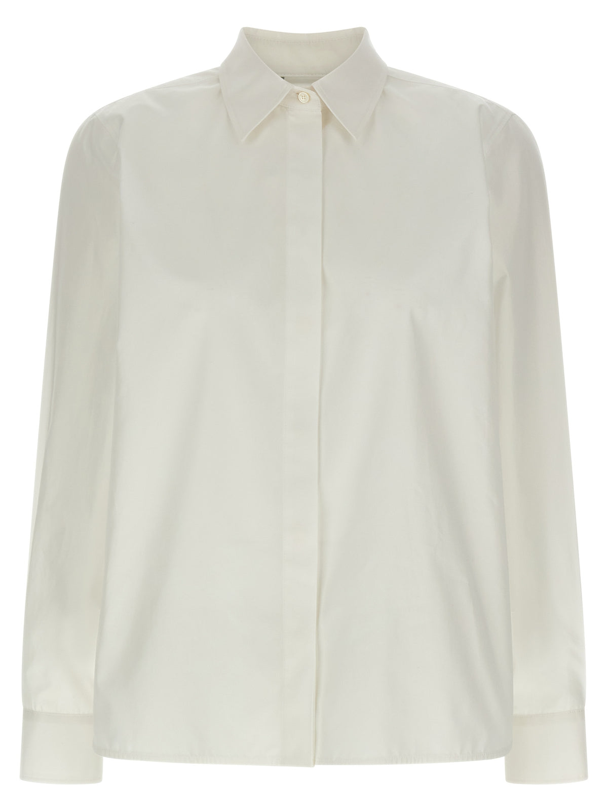 Max Mara White Cotton Blouse
