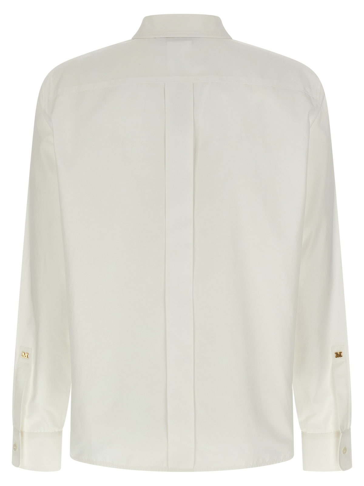 Max Mara White Cotton Blouse