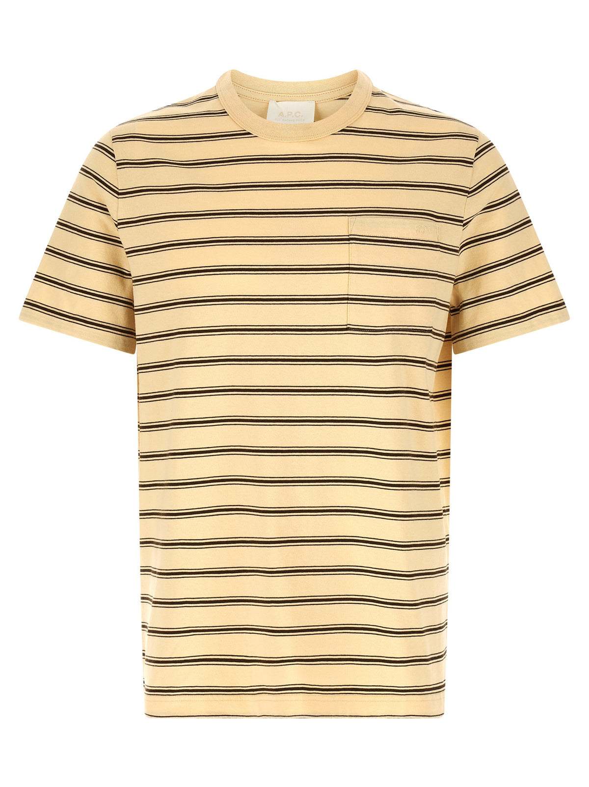A.P.C. Beige Cotton T-Shirt