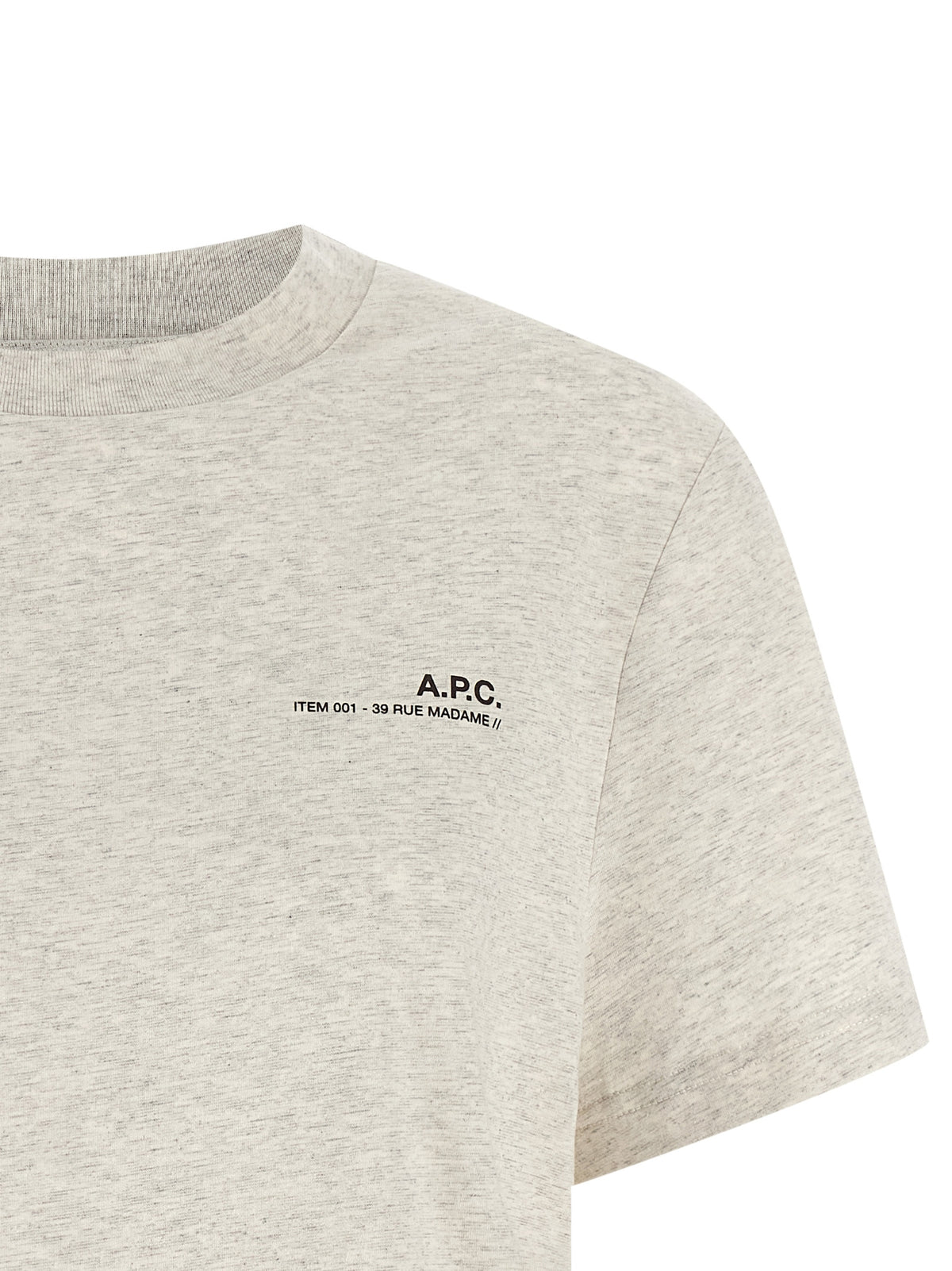 A.P.C. Beige Cotton T-Shirt