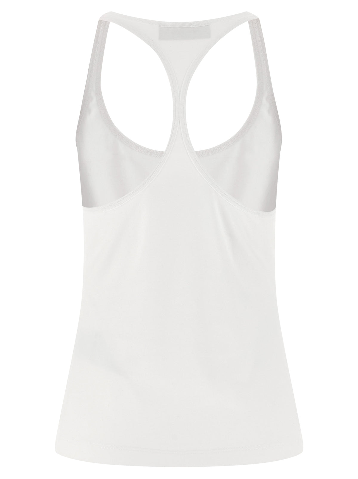 Dsquared² White Cotton Tank Tops
