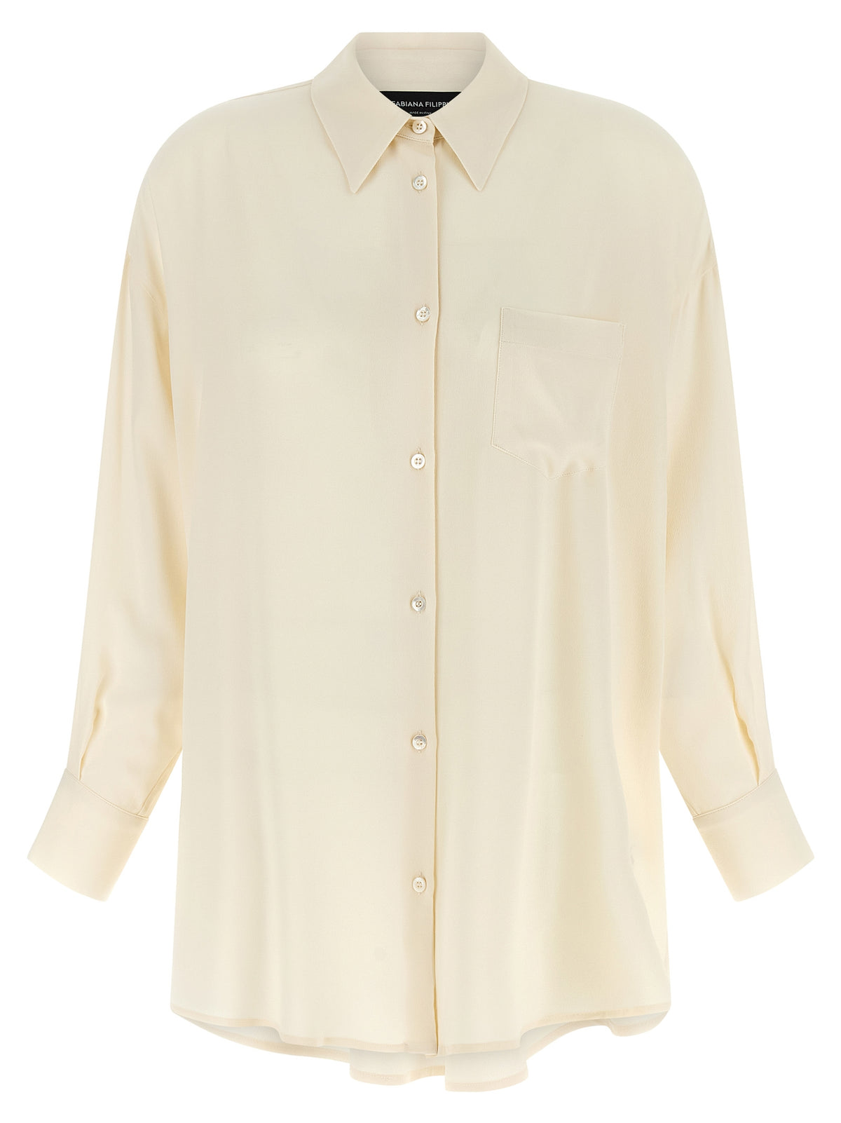 Fabiana Filippi Beige Acetate Blouse