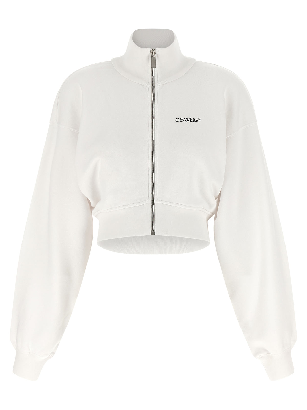 Off-White White Cotton Sweatshirt