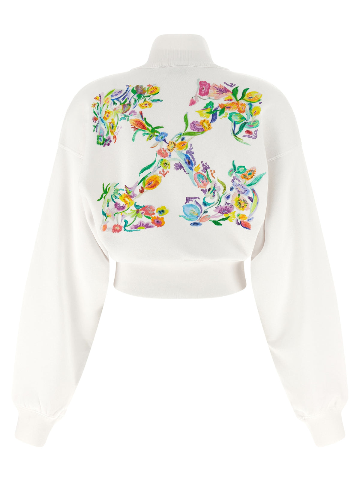 Off-White White Cotton Sweatshirt
