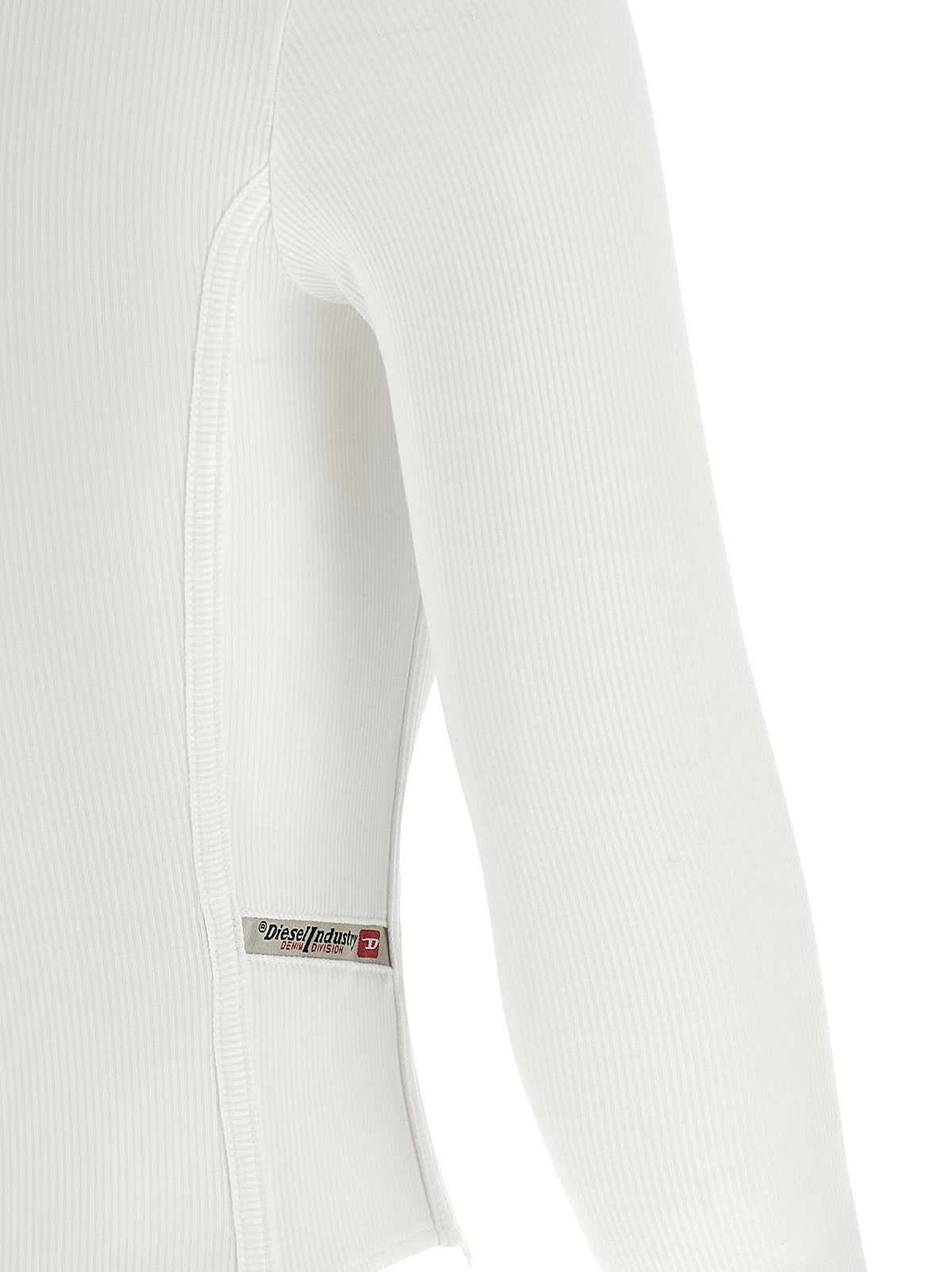 Diesel White Viscose Bodysuit