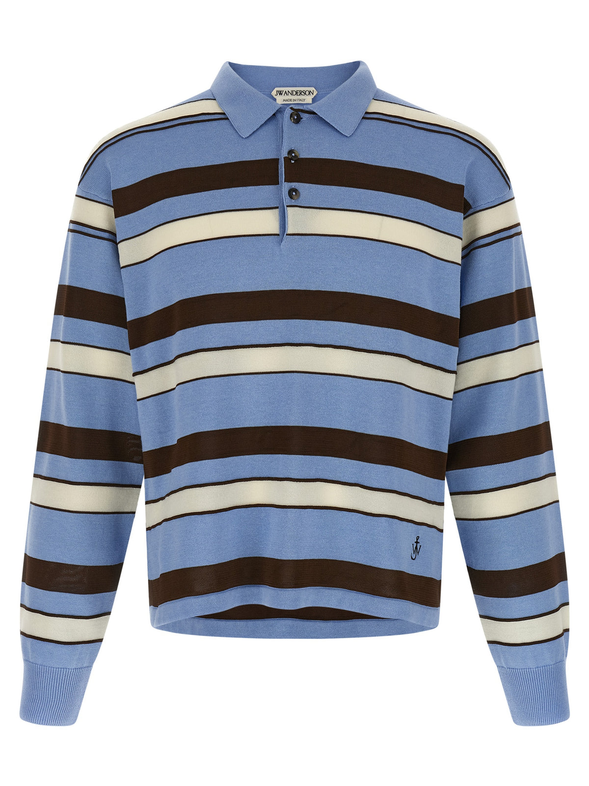 J.W.Anderson Blue Cotton Polo Shirt