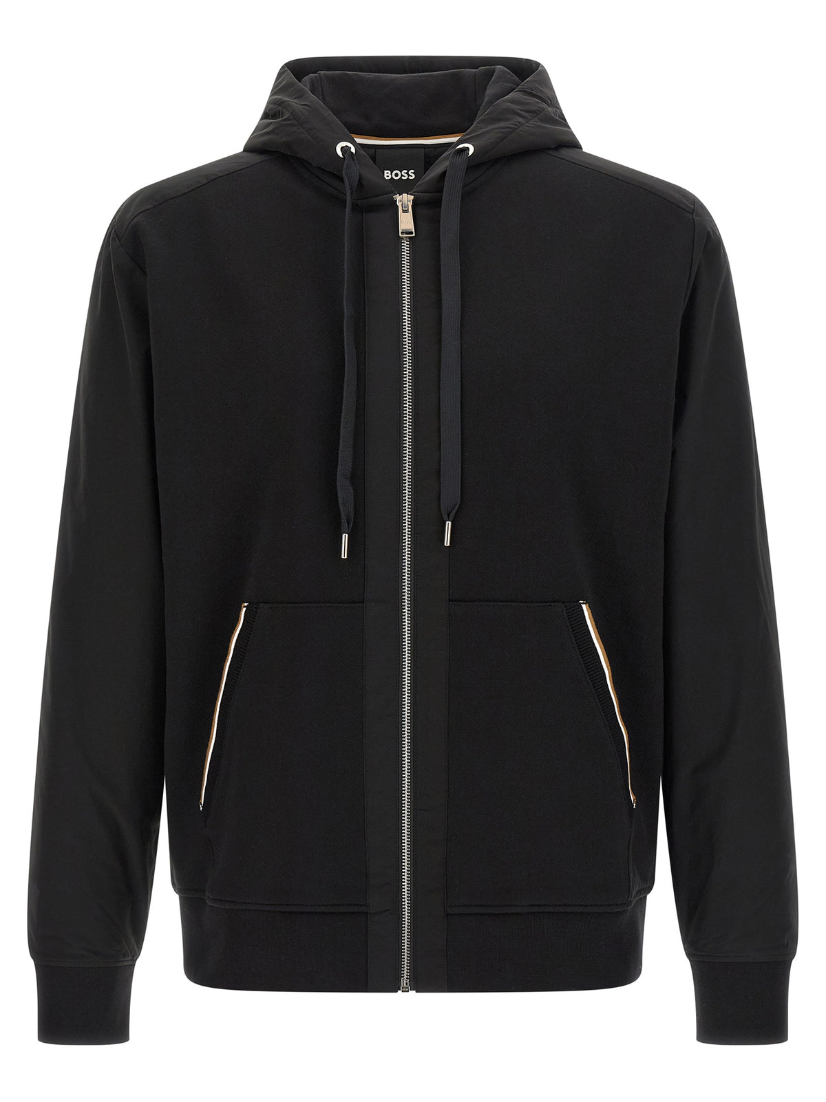 Hugo Boss Black Cotton Sweatshirt