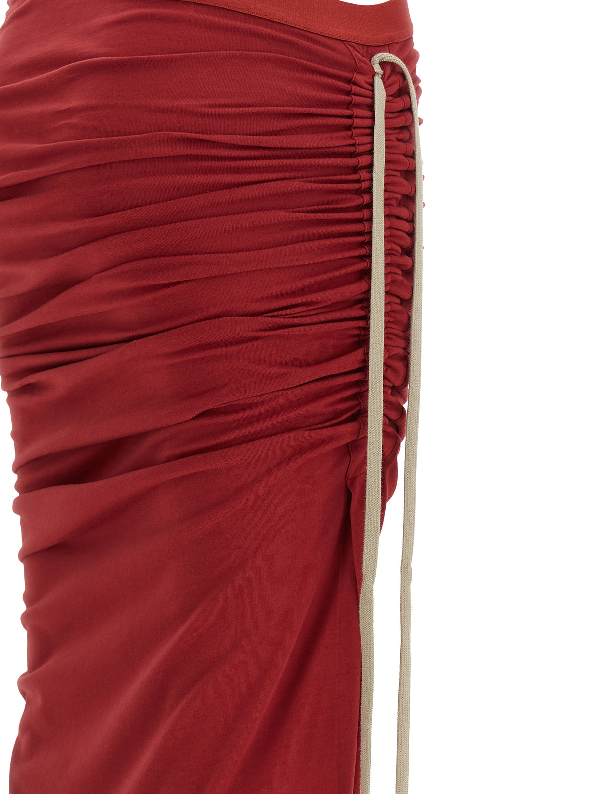 Rick Owens Multicolor Cotton Mini Skirt
