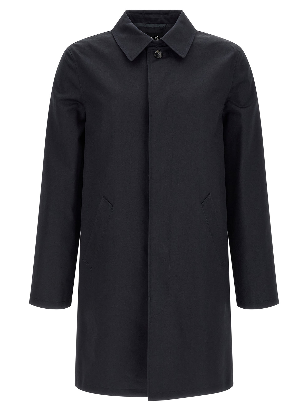 A.P.C. Blue Cotton Coat