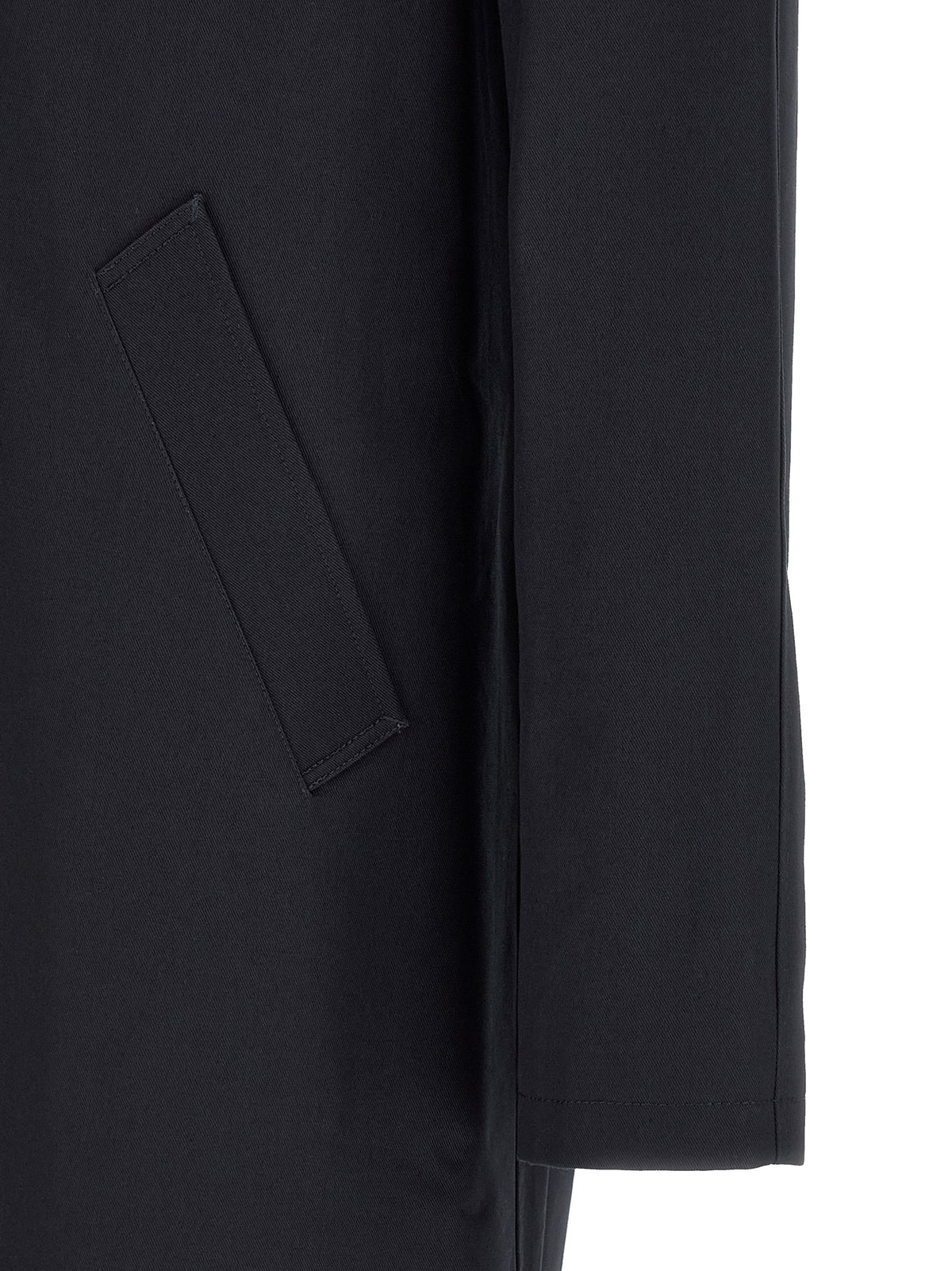 A.P.C. Blue Cotton Coat