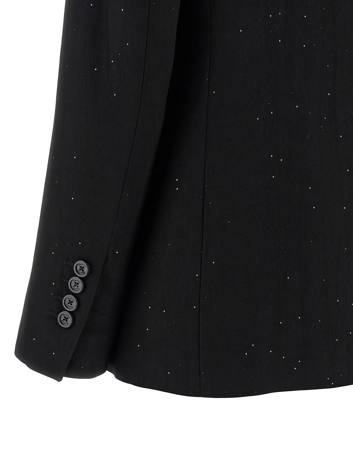 Herno Black Viscose Blazer