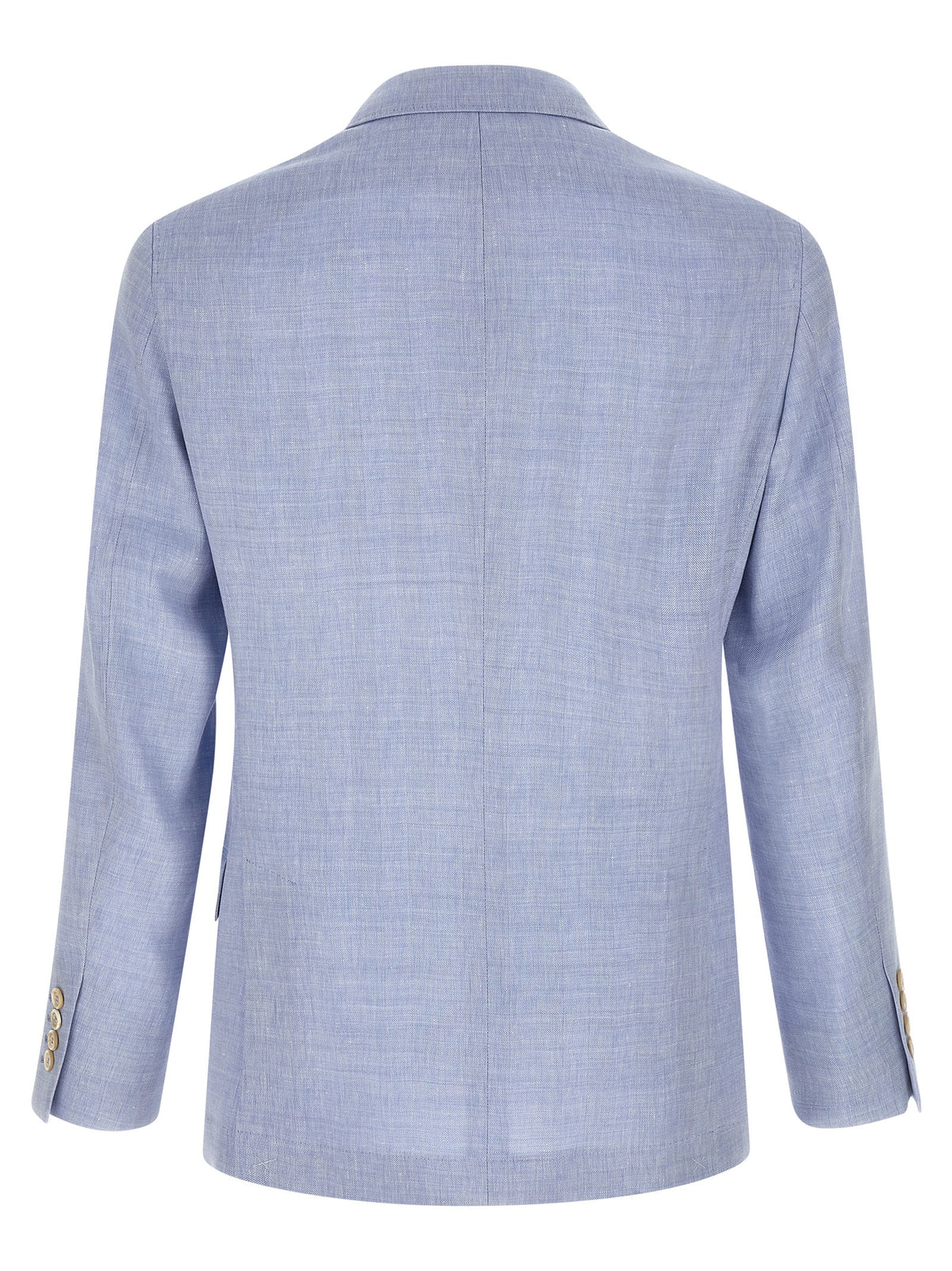 Brunello Cucinelli Blue Linen Blazer