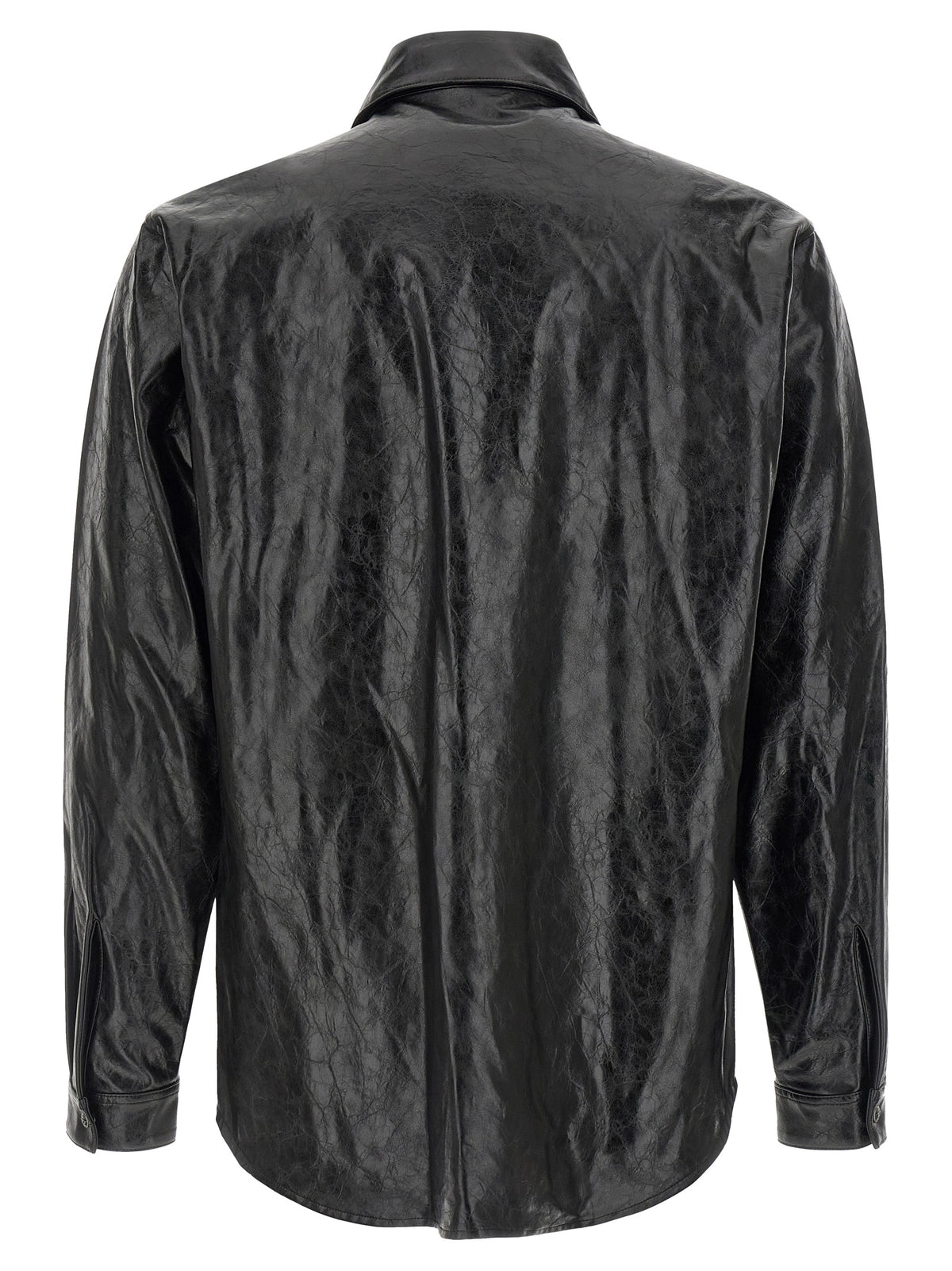 Diesel Black Viscose Blouse