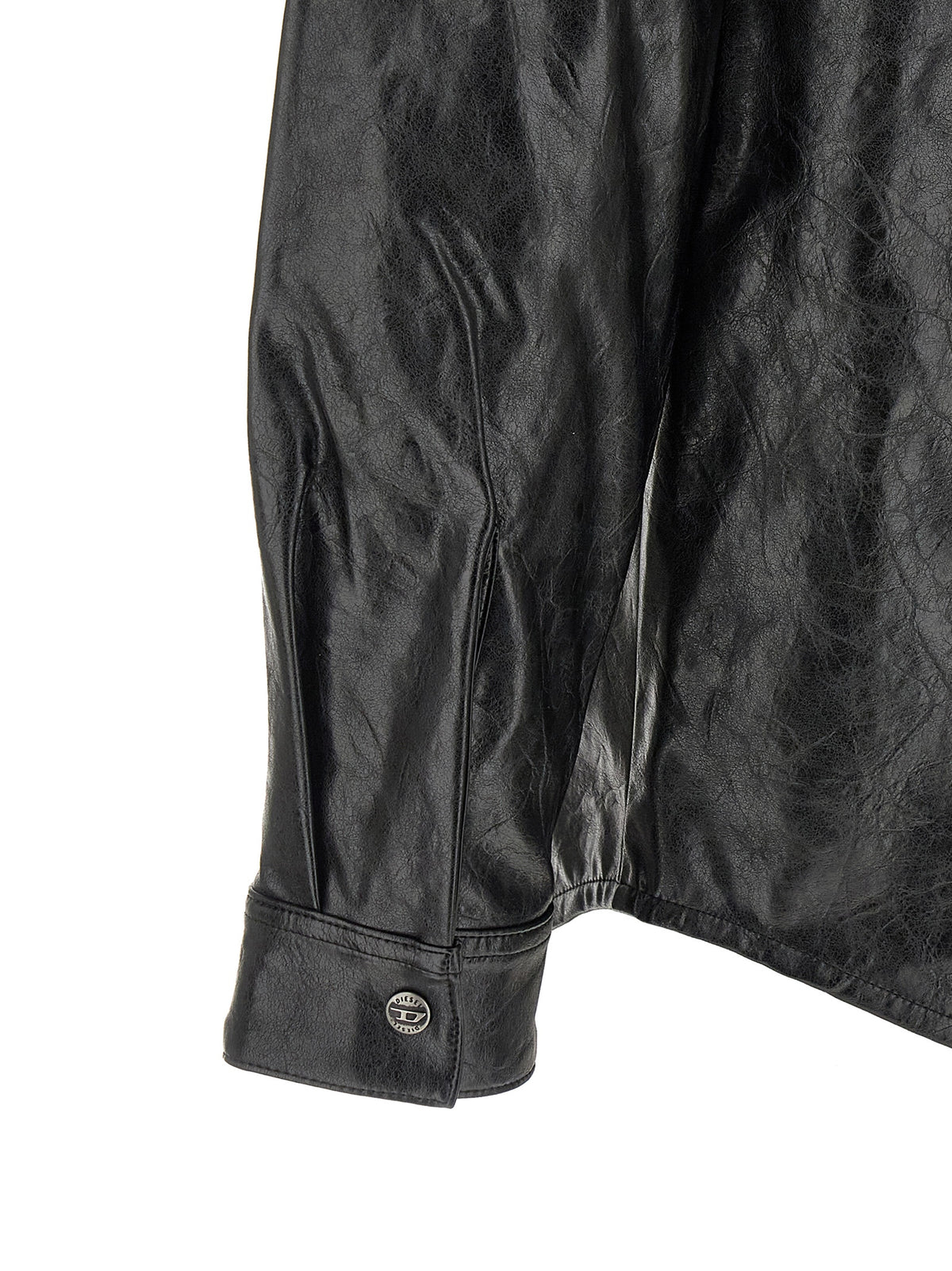 Diesel Black Viscose Blouse