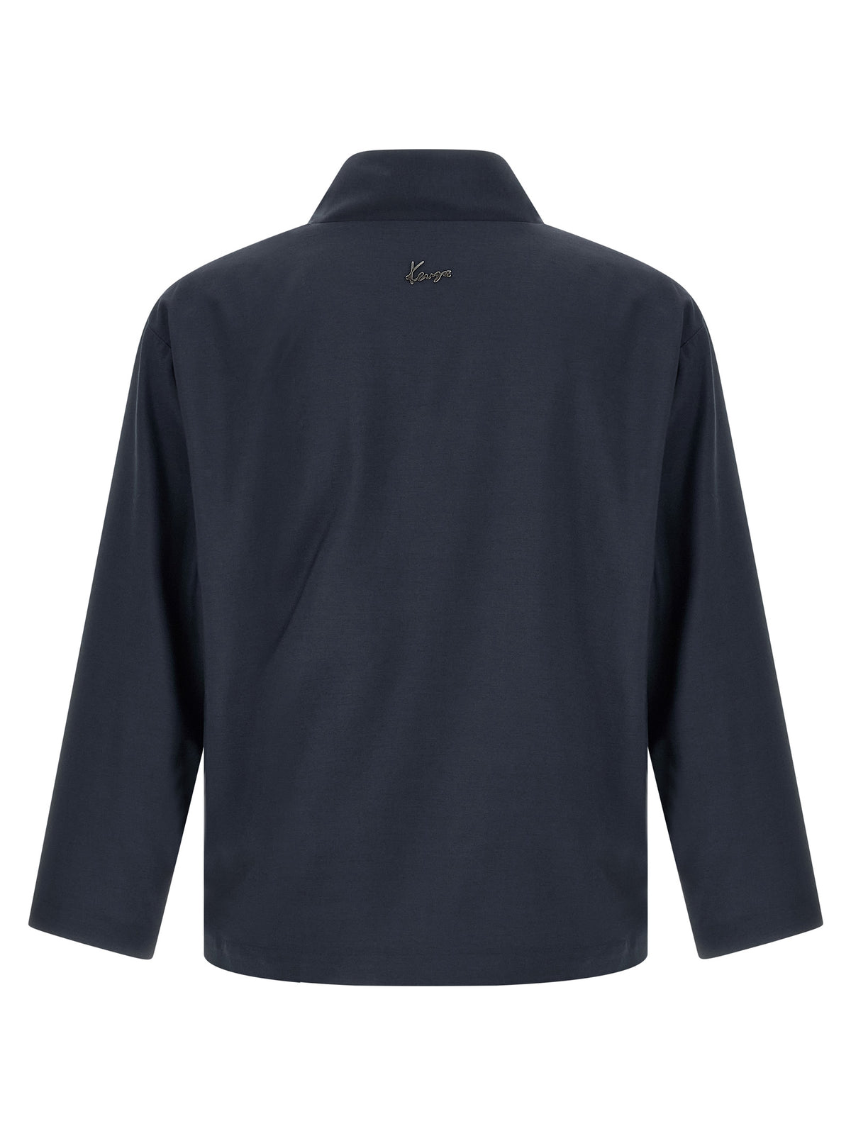 Kenzo Blue Viscose Blazer