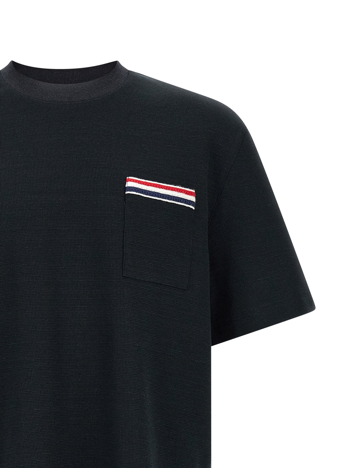 Thom Browne Blue Cotton T-Shirt