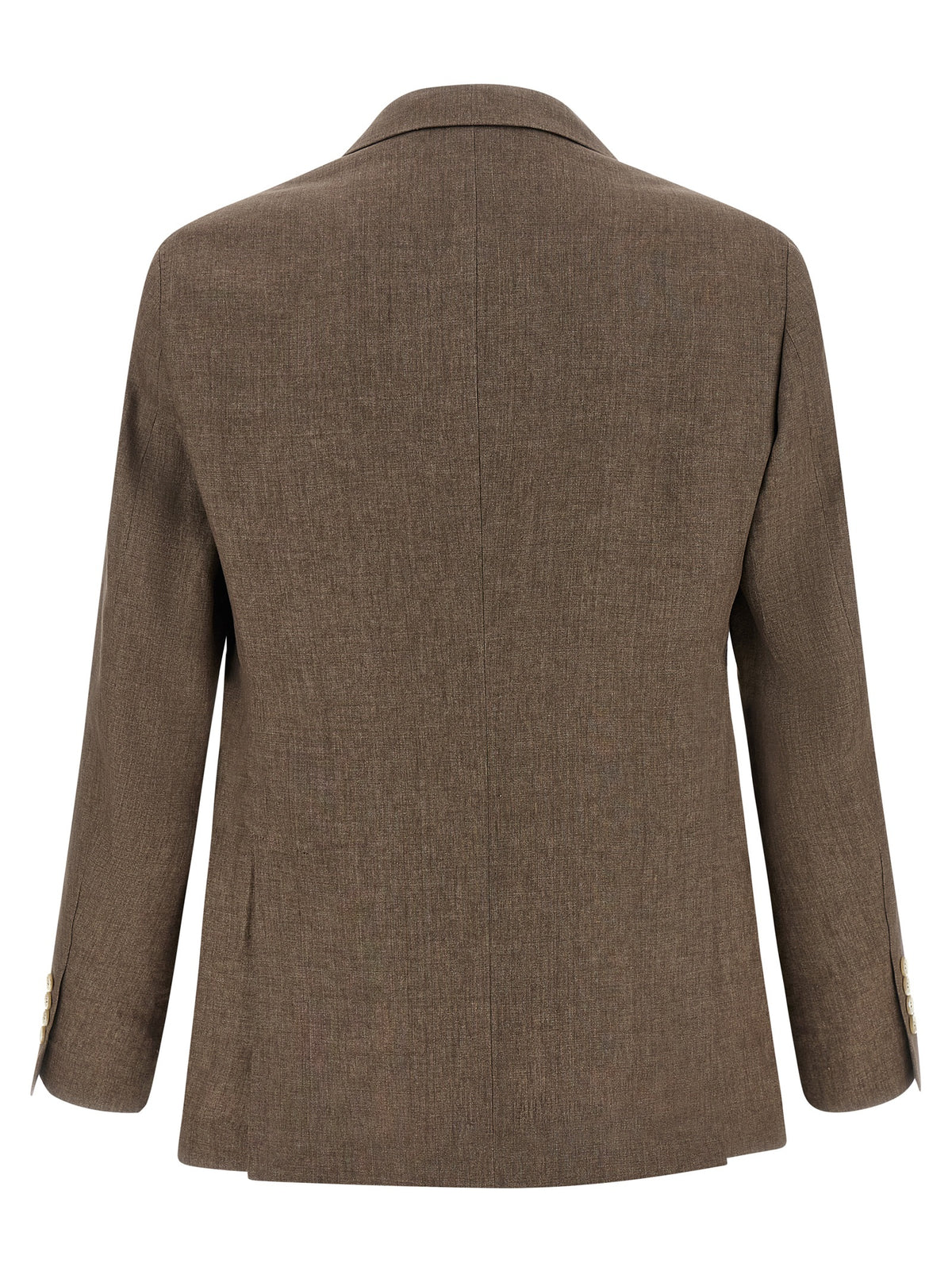 Brunello Cucinelli Brown Linen Blazer