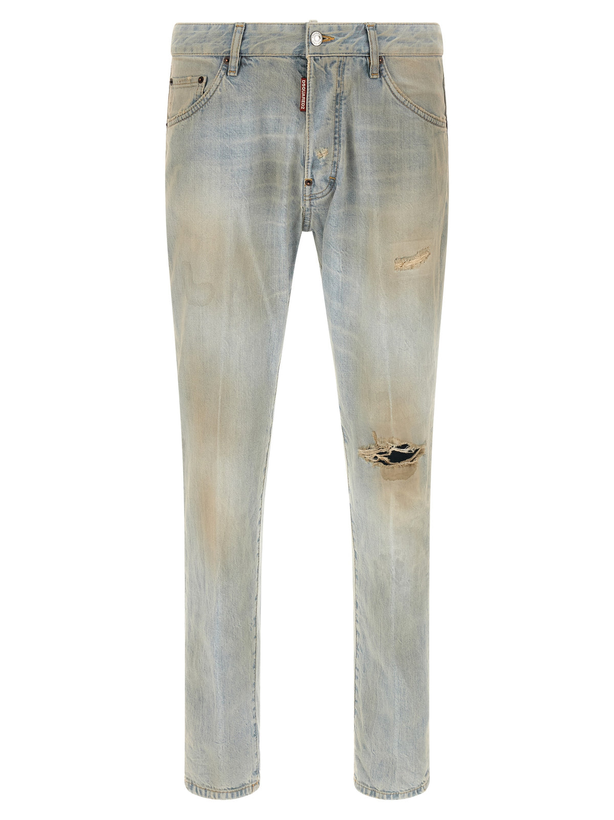 Dsquared² Blue Cotton Jeans Denim
