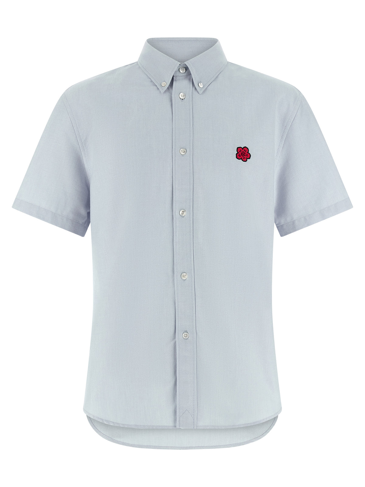 Kenzo Blue Cotton Blouse