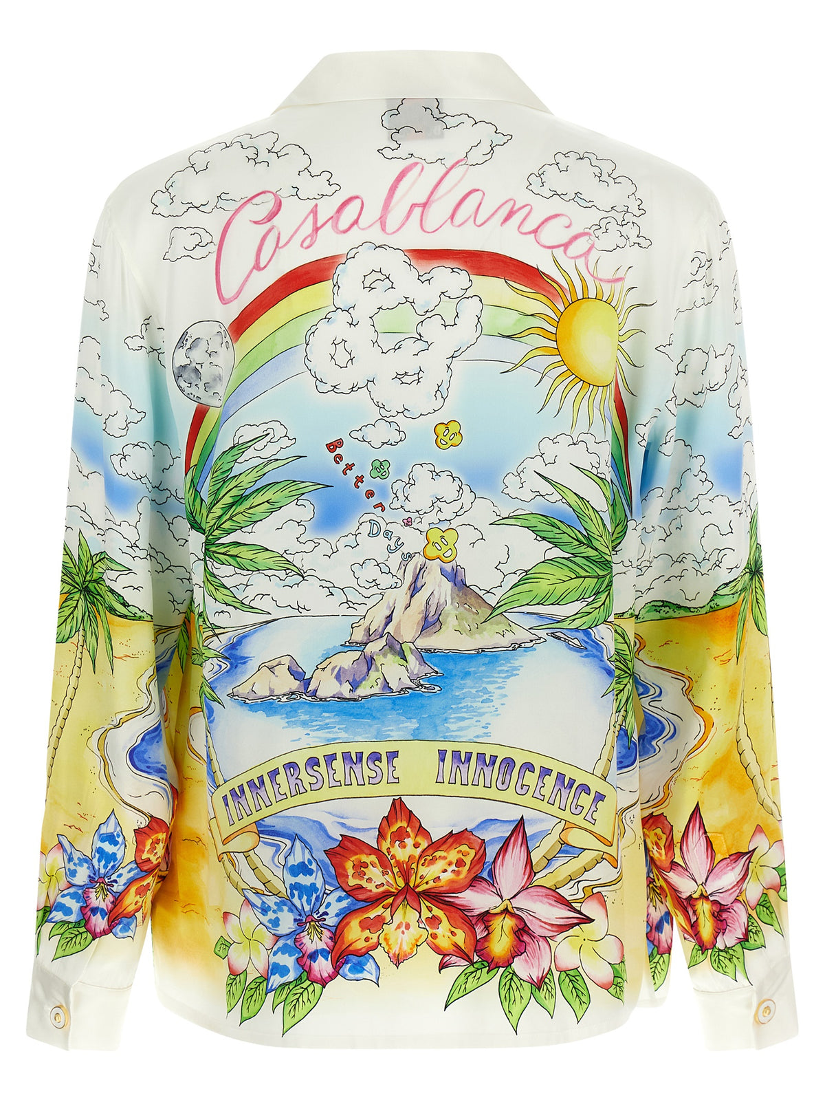 Casablanca Multicolor Silk Blouse