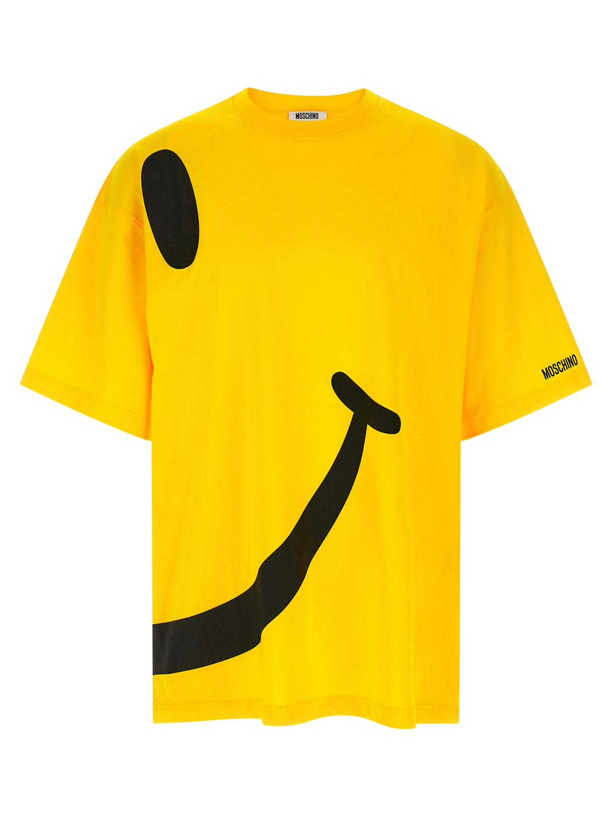 Moschino Bicolor Cotton T-Shirt