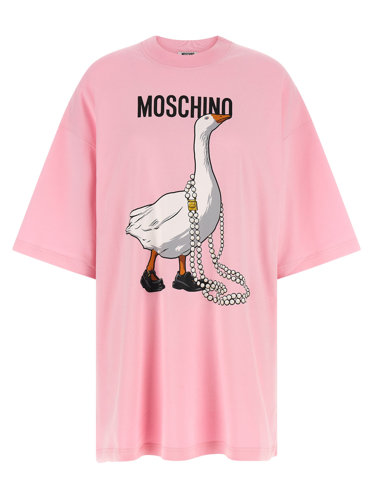 Moschino Multicolor Cotton Short Dress