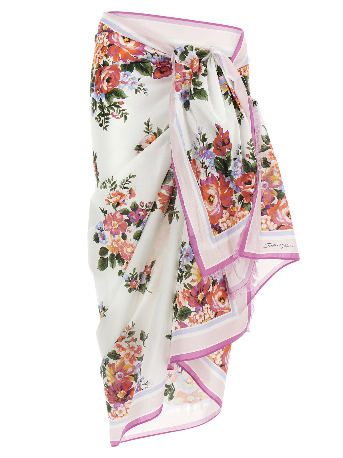 Dolce & Gabbana Multicolor Cotton Skirt