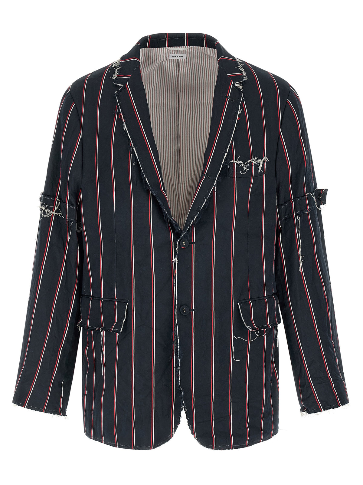 Thom Browne Blue Silk Blazer