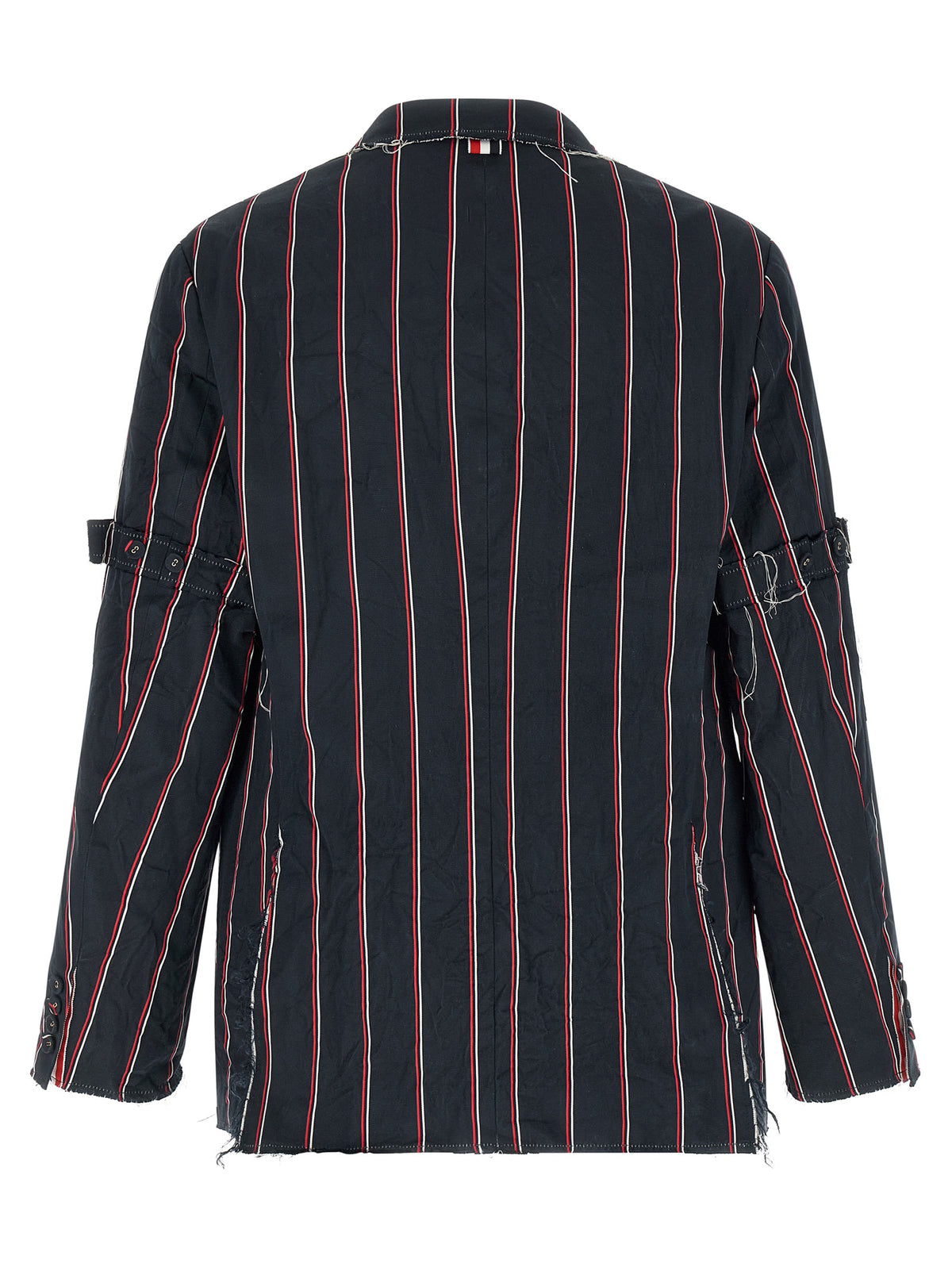 Thom Browne Blue Silk Blazer