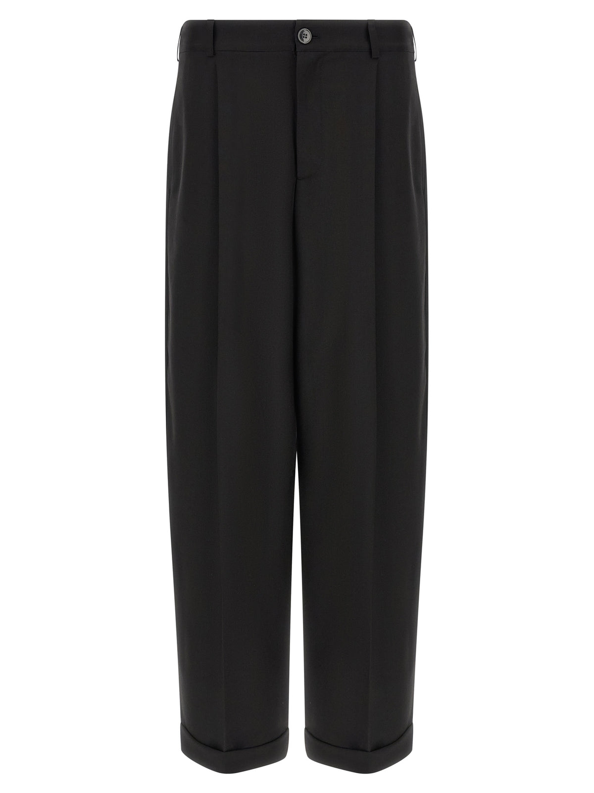 Marni Black Virgin Wool Casual Pants