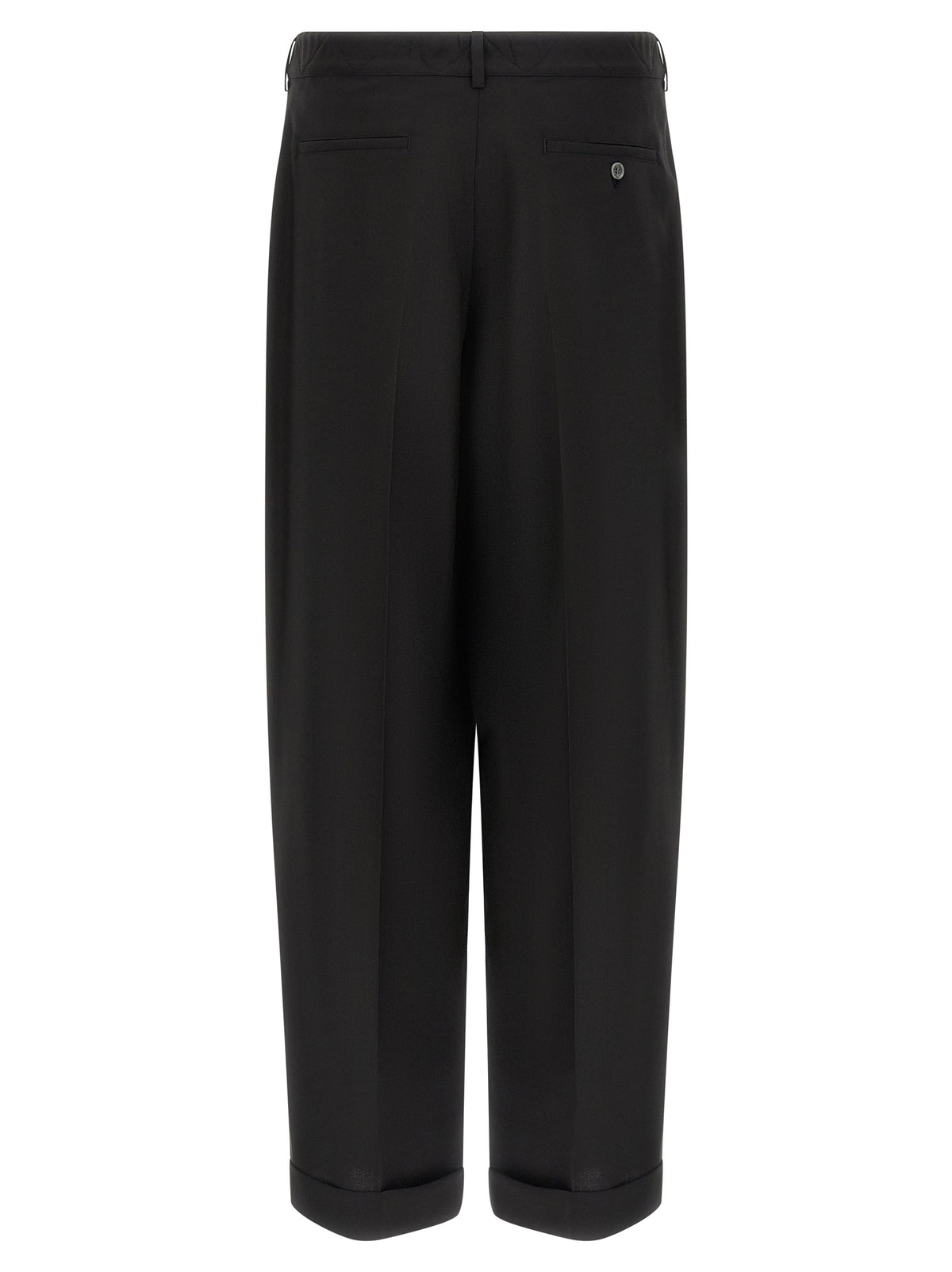 Marni Black Virgin Wool Casual Pants