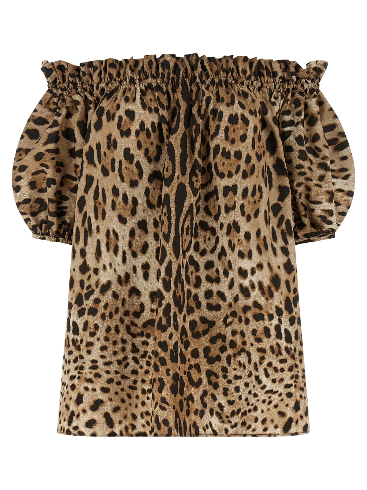 Dolce & Gabbana Brown Cotton Shirt