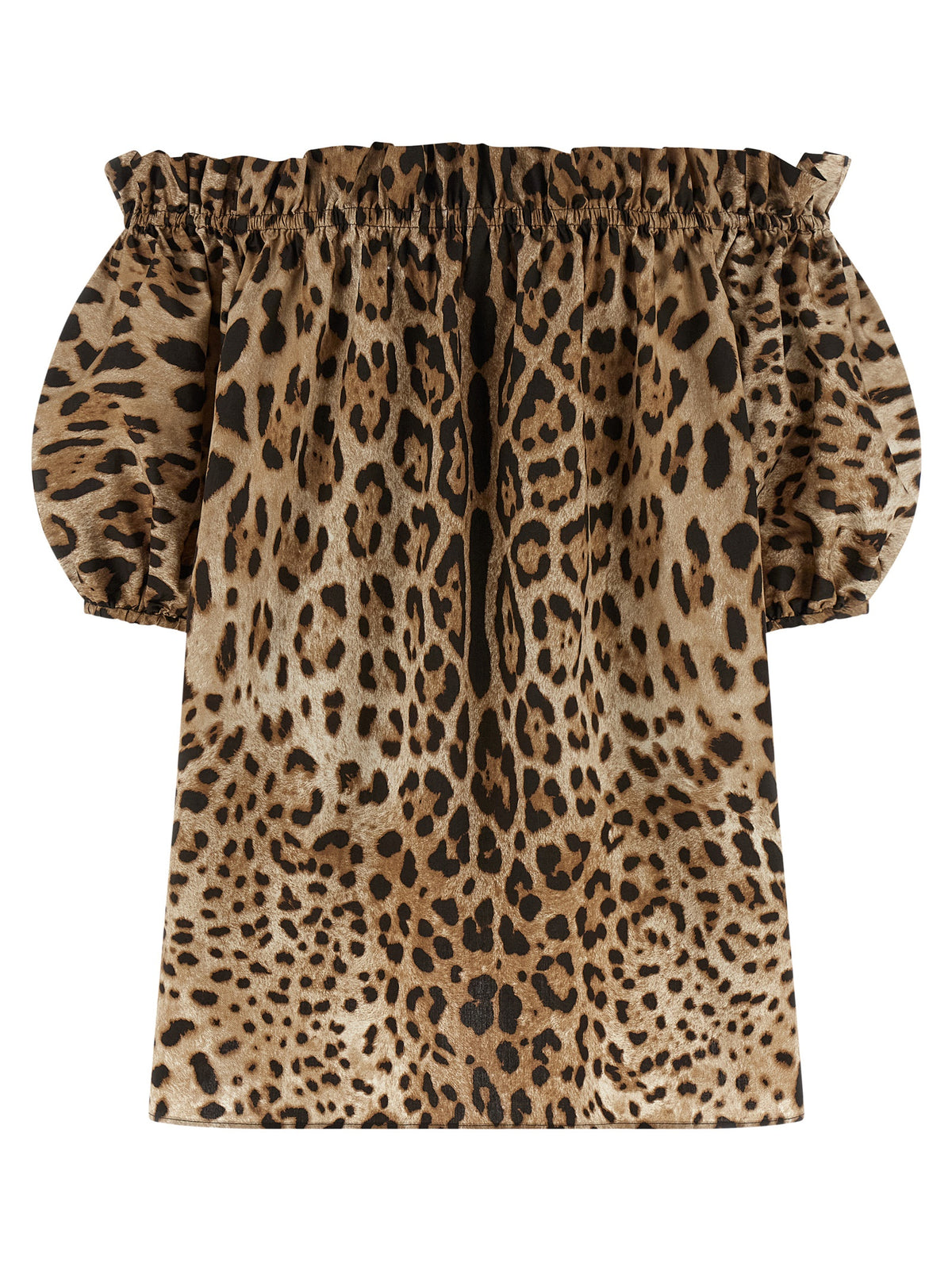 Dolce & Gabbana Brown Cotton Shirt