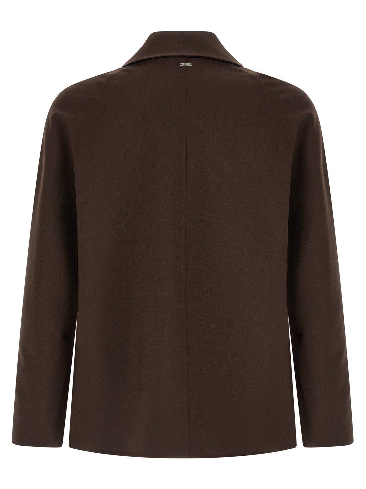 Herno Brown Polyester Full-Length Jacket
