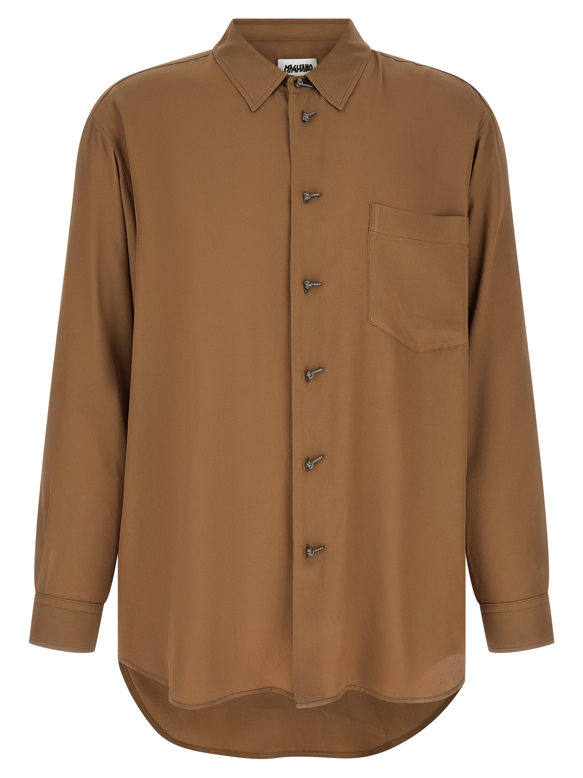 Magliano Brown Acetate Blouse